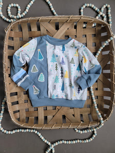 Christmas Tree boxy sweater