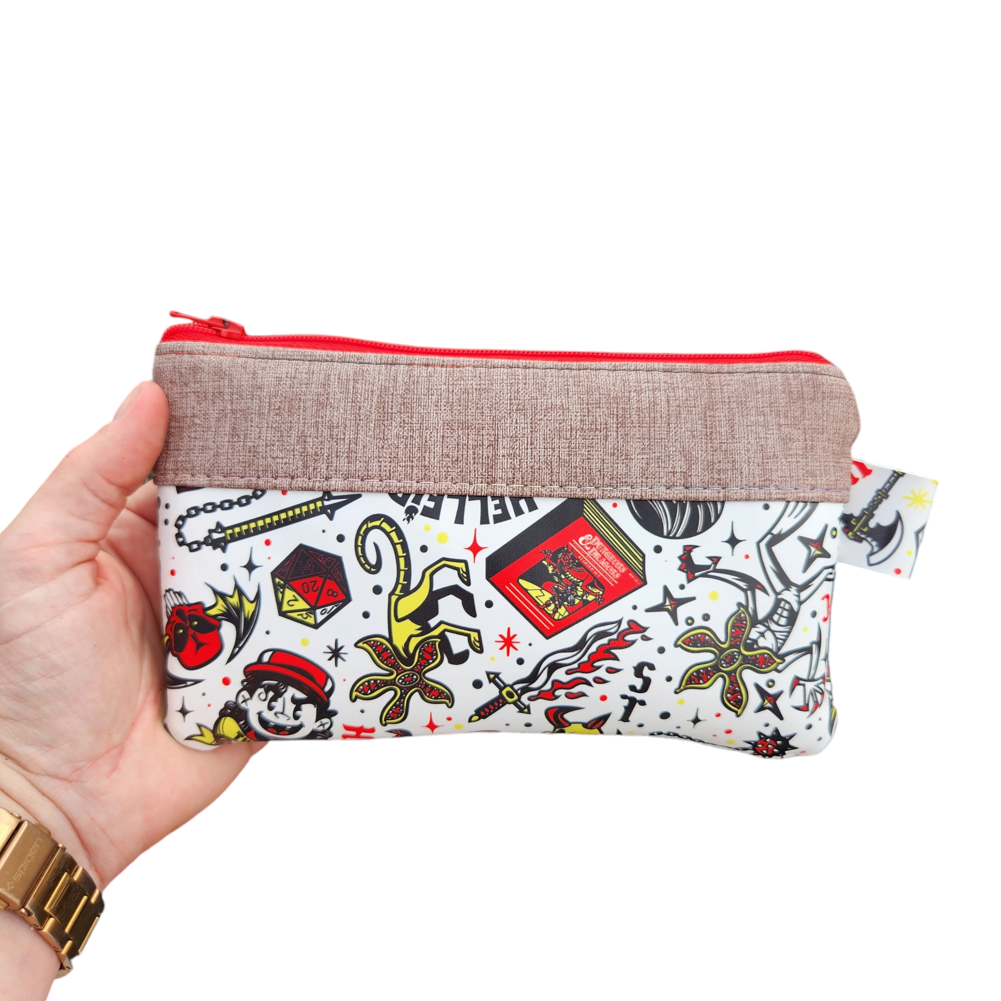 Strange thing Small zipper pouch