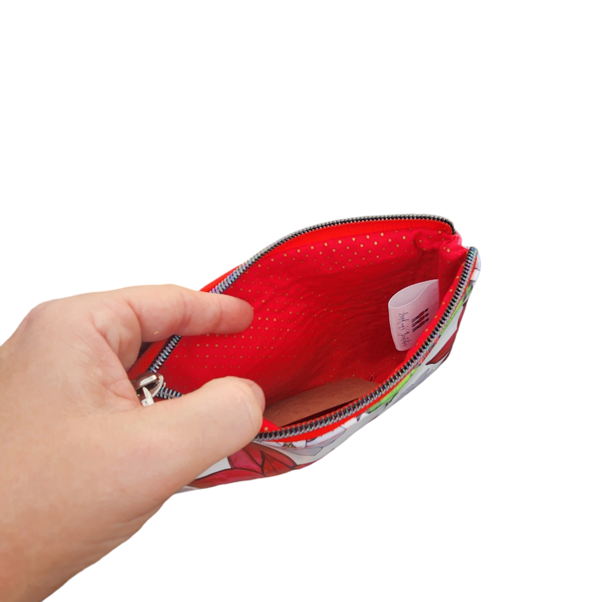 Small zipper pouch