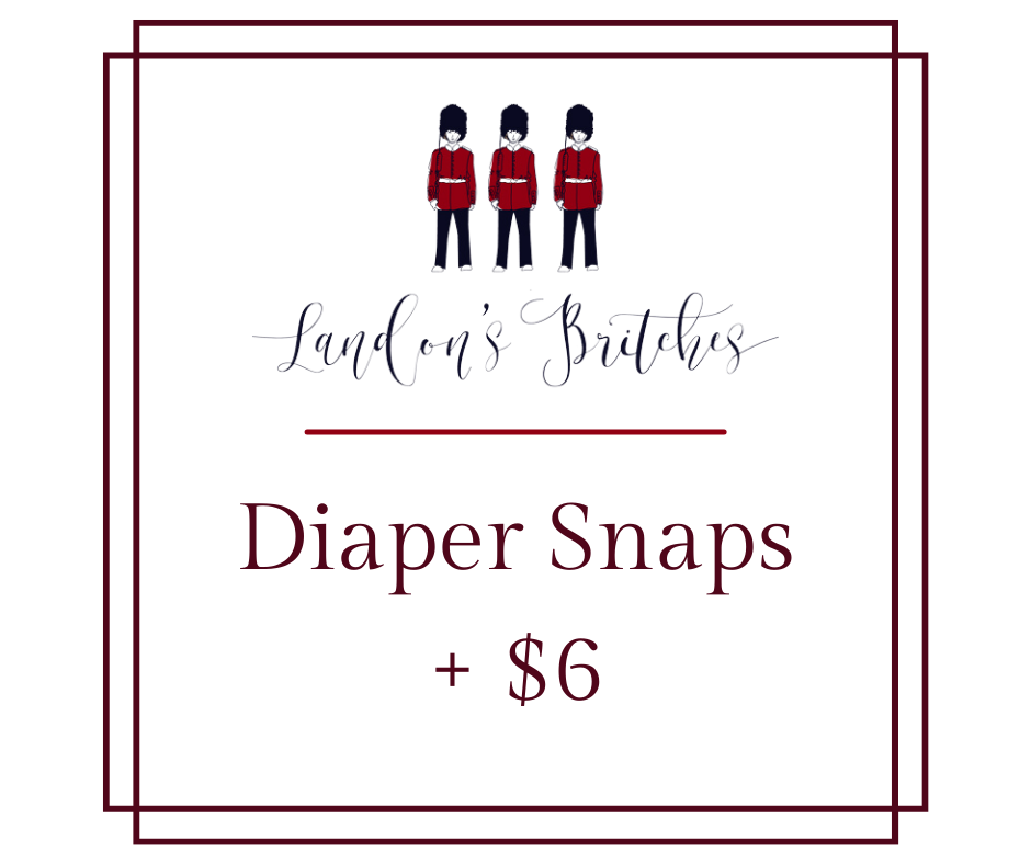 Diaper Snaps Add-On (+ $6)