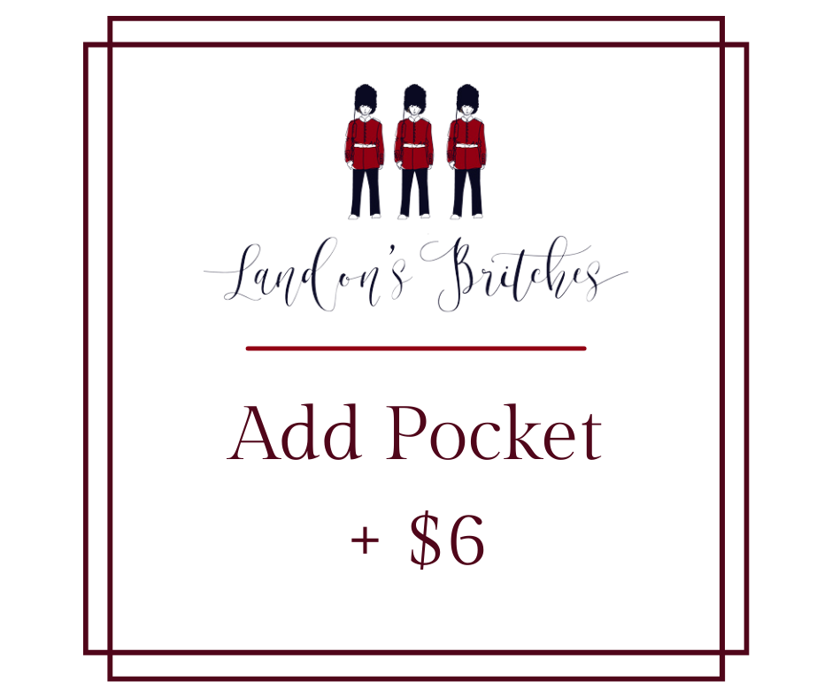 Pocket Add-On (+ $6)