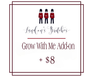 Bottoms Grow with me Add-On (+ $8)